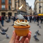 Fred & Friends Fred Candles Flock Party Set of 4