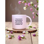 Meriwether I try to act nonchalant ... Coffee mug