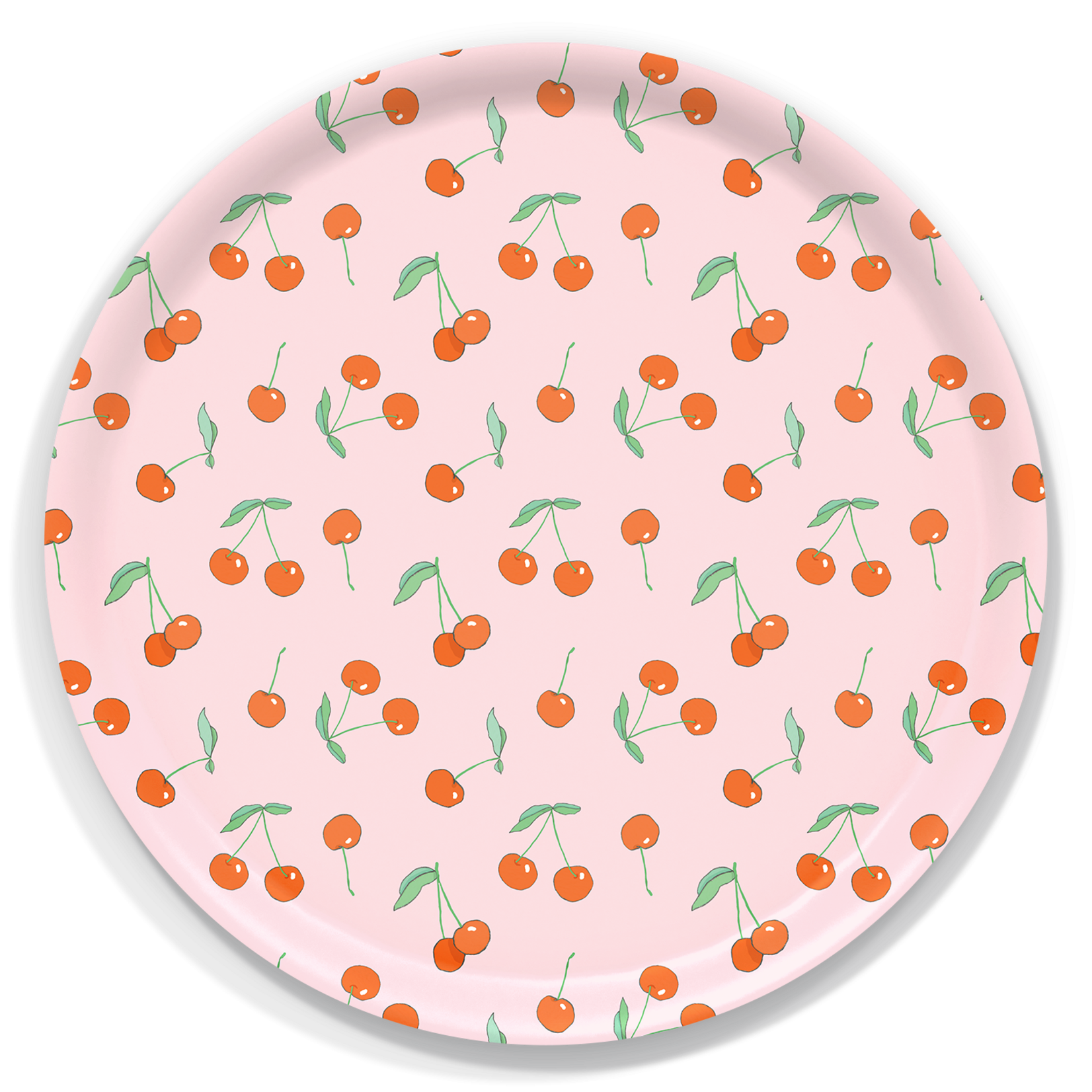 Trays4Us Cherries 15.7" Round Tray