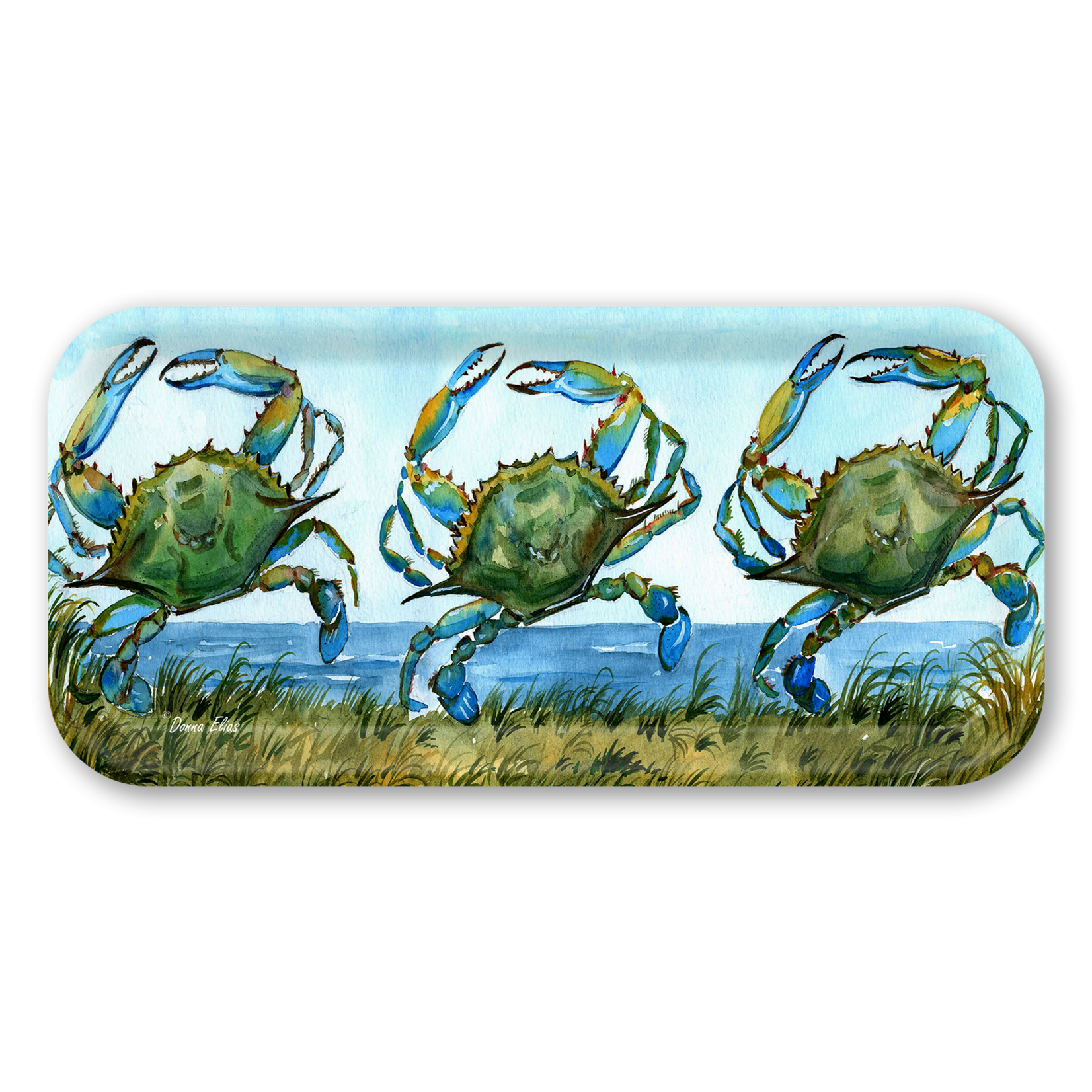 Trays4Us Dancing Crabs 11"x5" Tray
