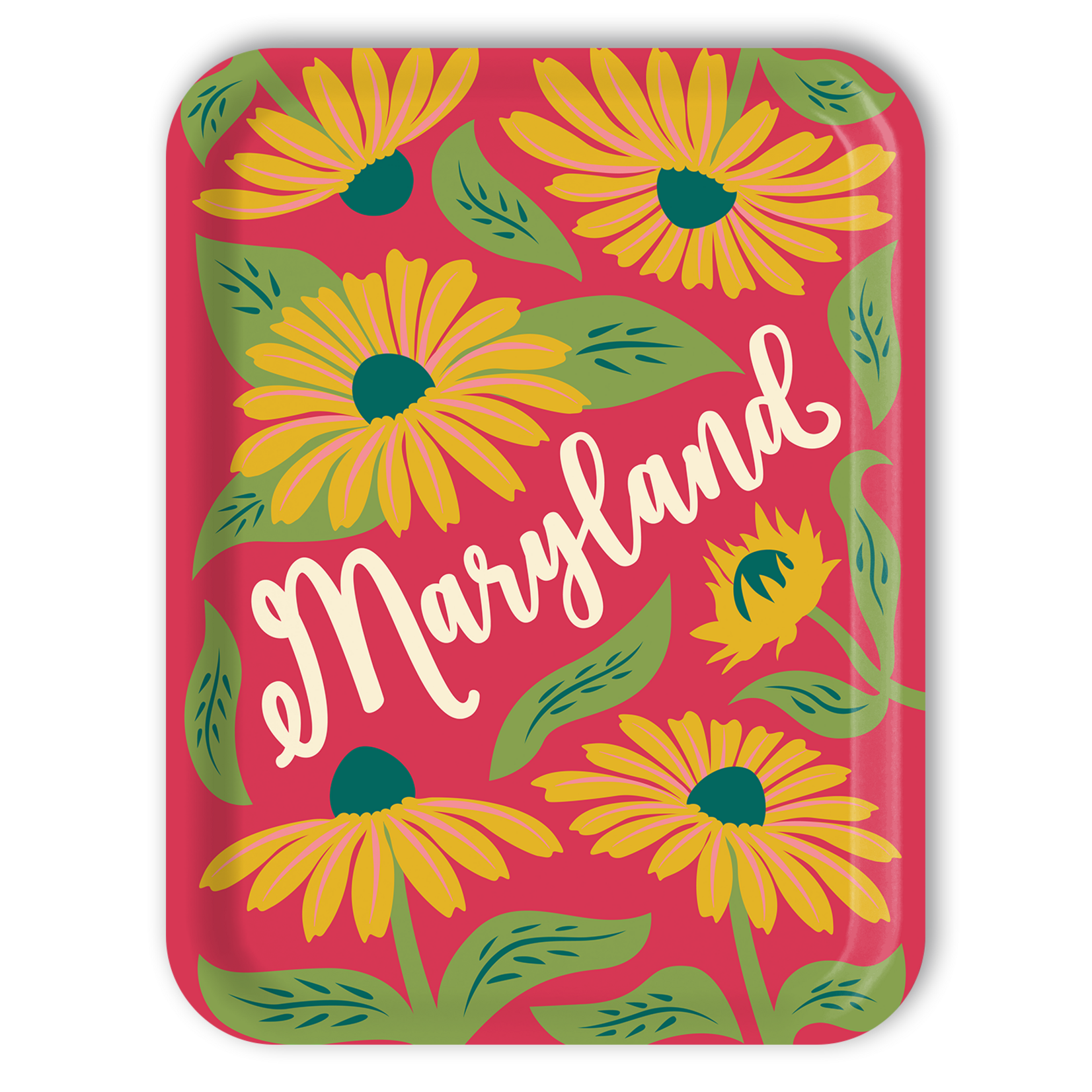 Trays4Us Maryland Black-eyed Susans16.5"x12.5" Tray