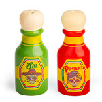 Kikkerland Hot Sauce Salt & Pepper Shakers