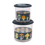Ore Originals Good Lunch Snack Containers | Mostly Mushrooms | Large Set of 2