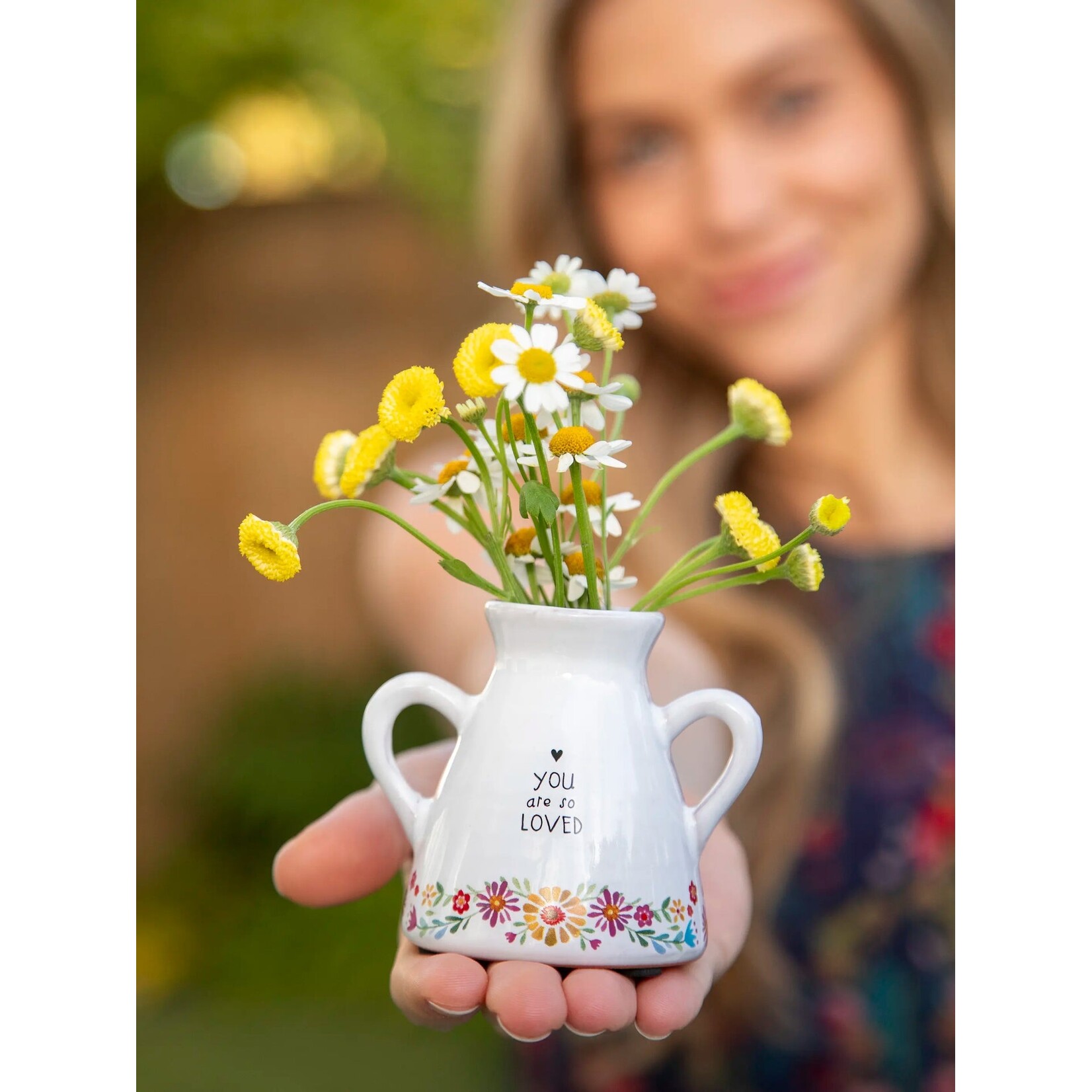 Natural Life Artisan Bud Vase - You are so Loved