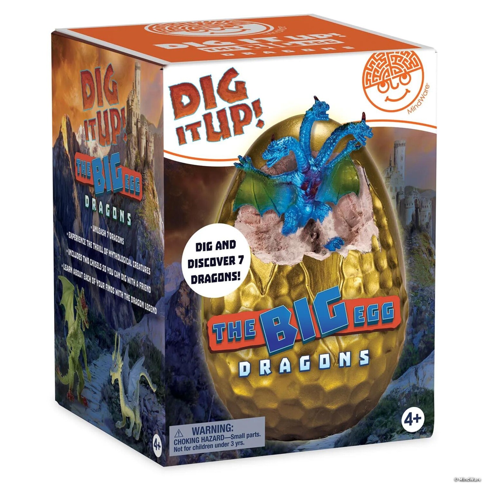 MindWare The Big Egg Dragons - Dig it Up