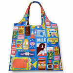 Yellow Owl Workshop Kawaii Cat Food Art Sack® by Naomi Wilkinson