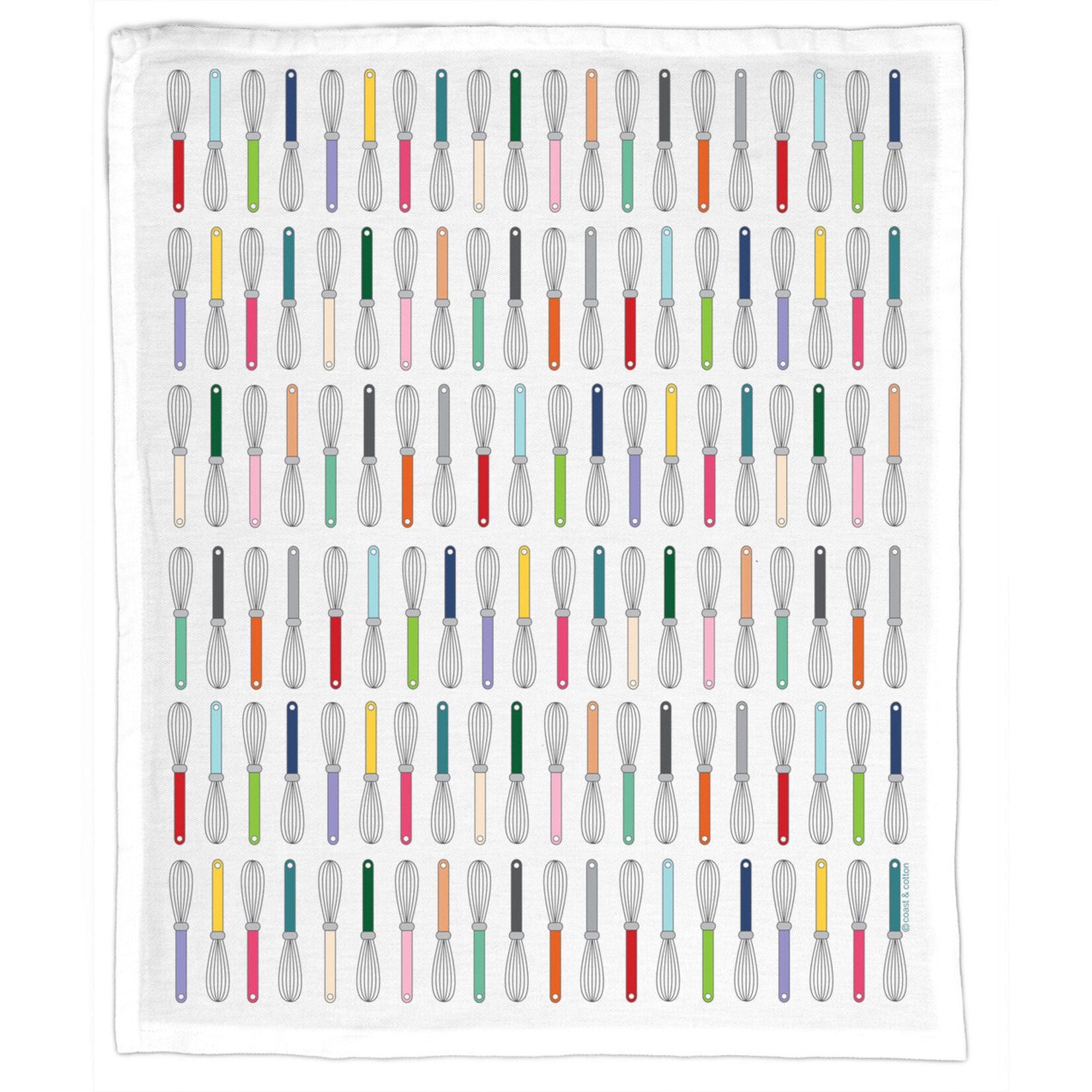 Coast & Cotton Coast & Cotton Dish Towel -Whisks