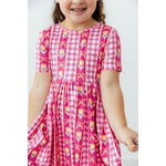 Mila & Rose Mila & Rose I Love Tulip Short Sleeve Twirl Dress