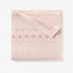 Elegant Baby Love Fairisle Knit Baby Blanket