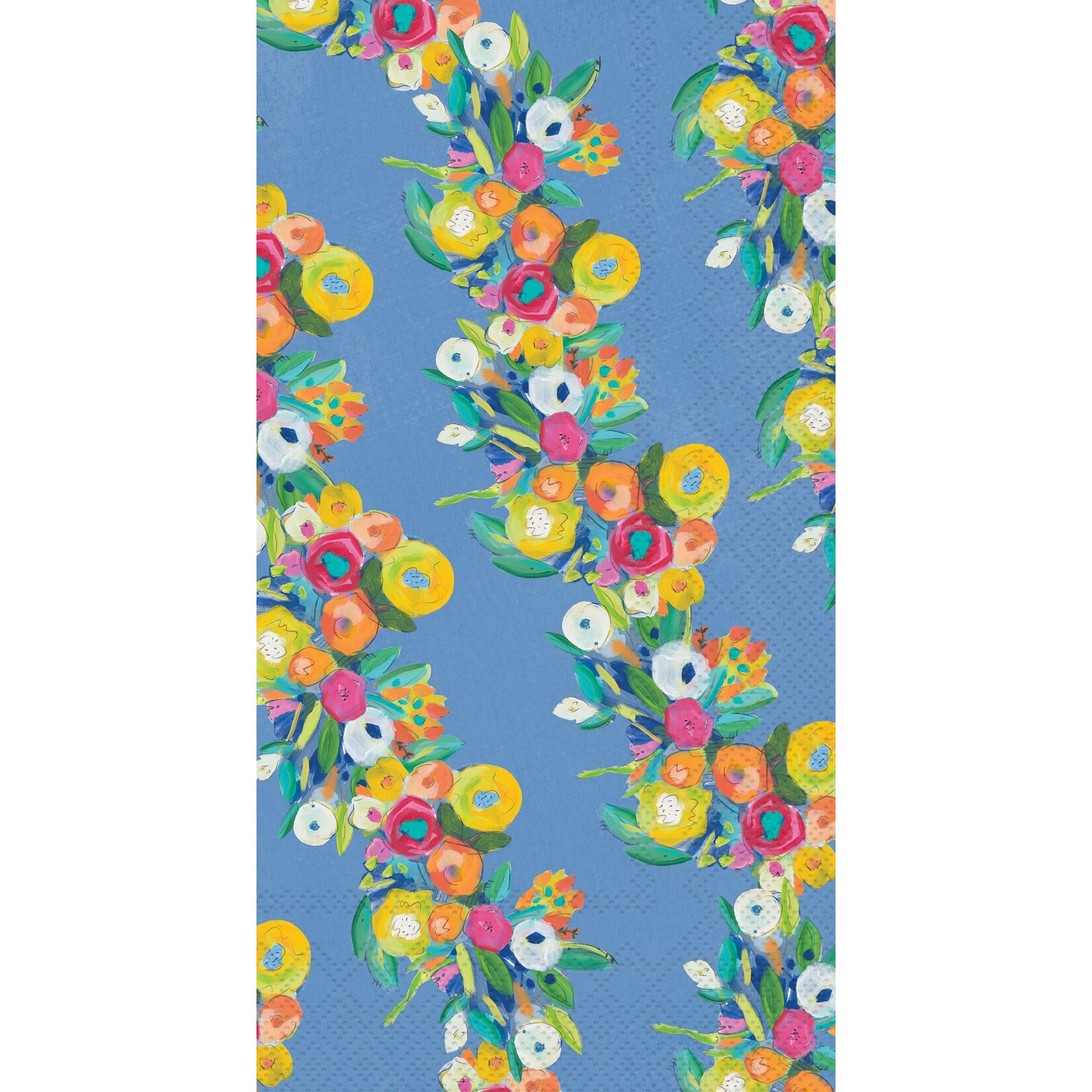 Boston International, INC Cheerful Blossoms Garland Guest Towel