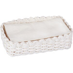 Boston International, INC Paper Woven Guest Towel Caddy White