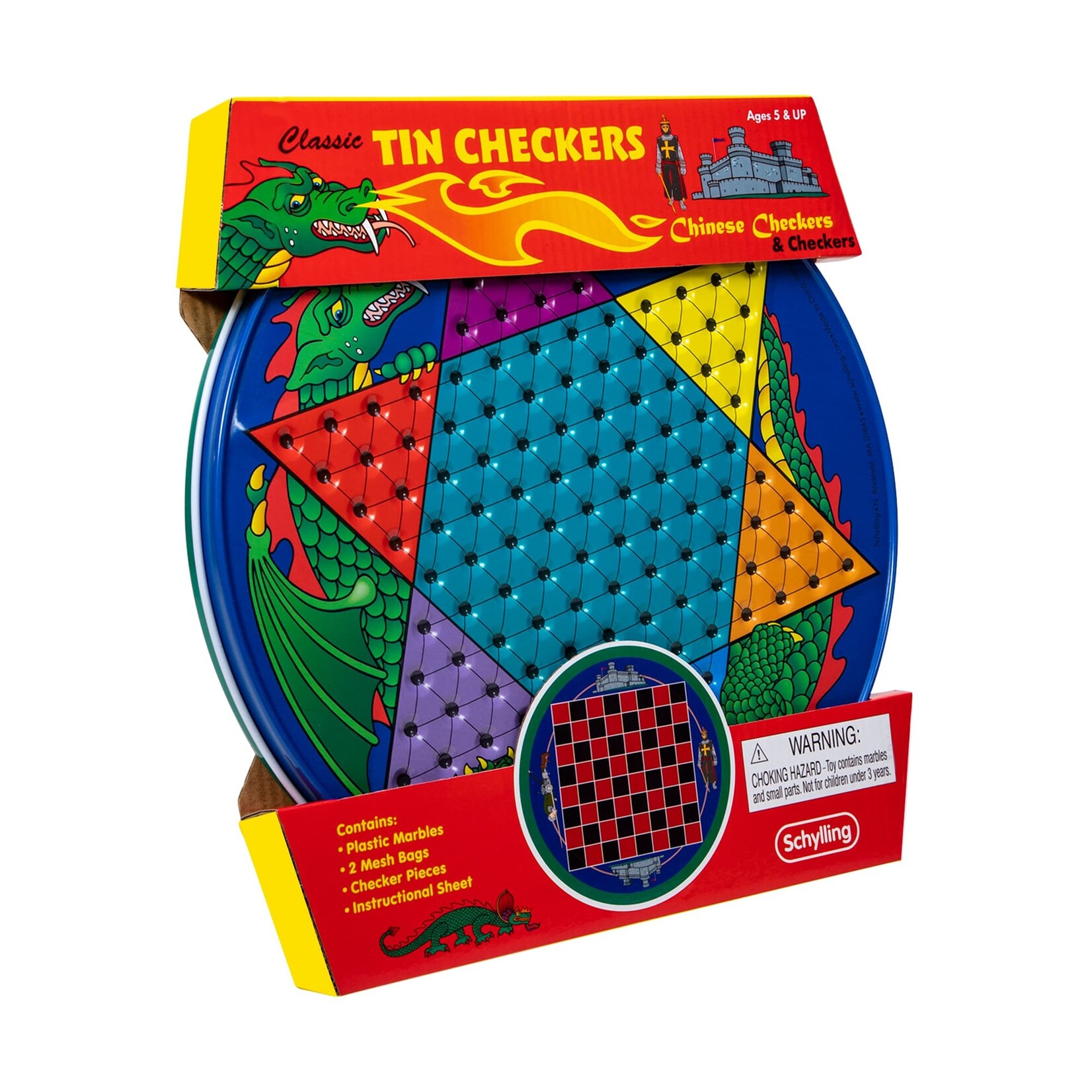 Schylling Inc Tin Chinese Checkers