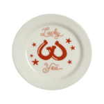Fishs Eddy Lucky You Plate  (4.25")