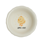 Fishs Eddy Golden Child Bowl (4.53")