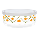 Fishs Eddy Vintage Floral Storage Bowl with Lid (24.3 oz)
