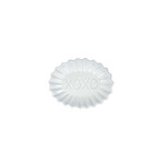 Vietri Vietri Incanto Pleated XOXO Plate