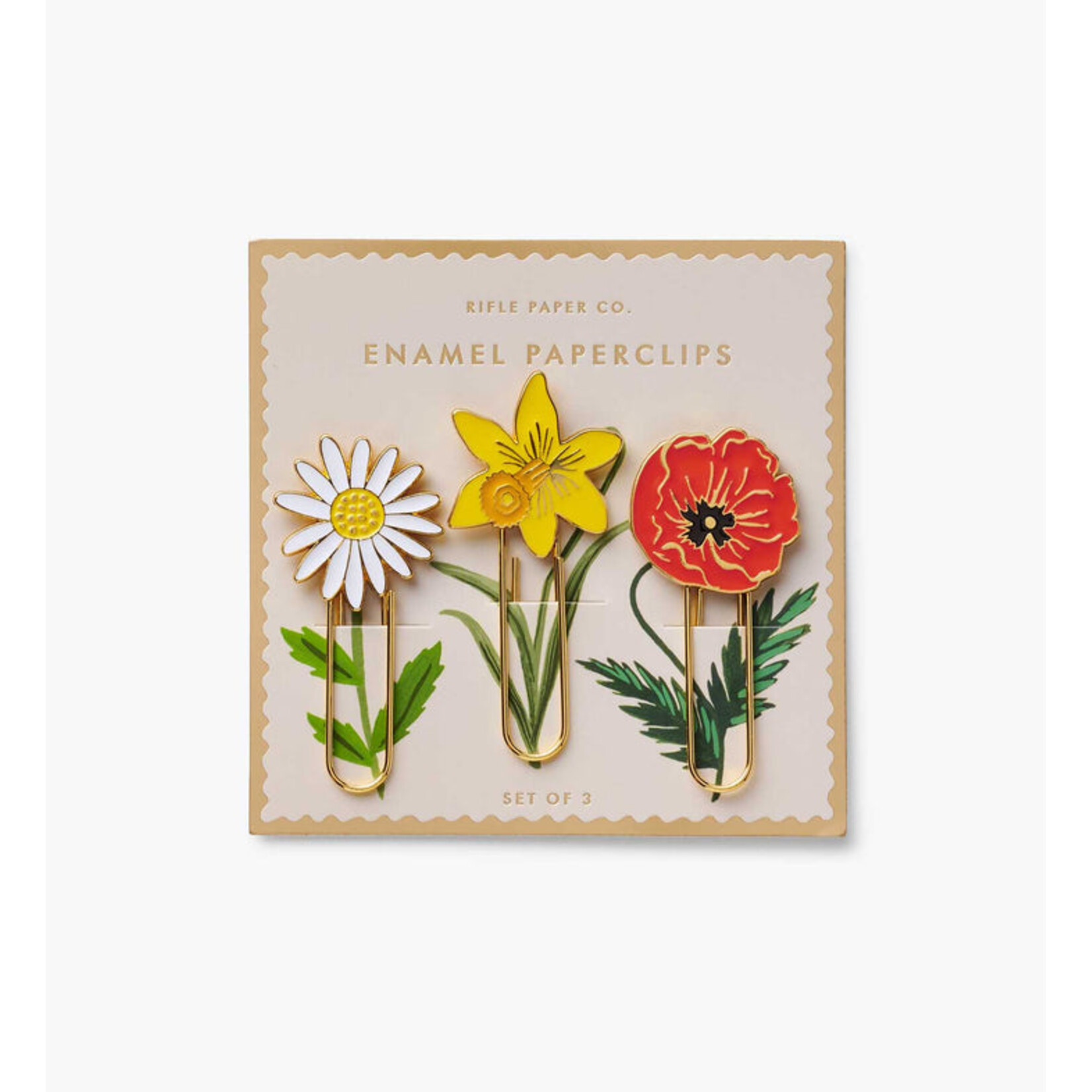 Rifle Paper Co. Garden Study Enamel Paper Clip Set