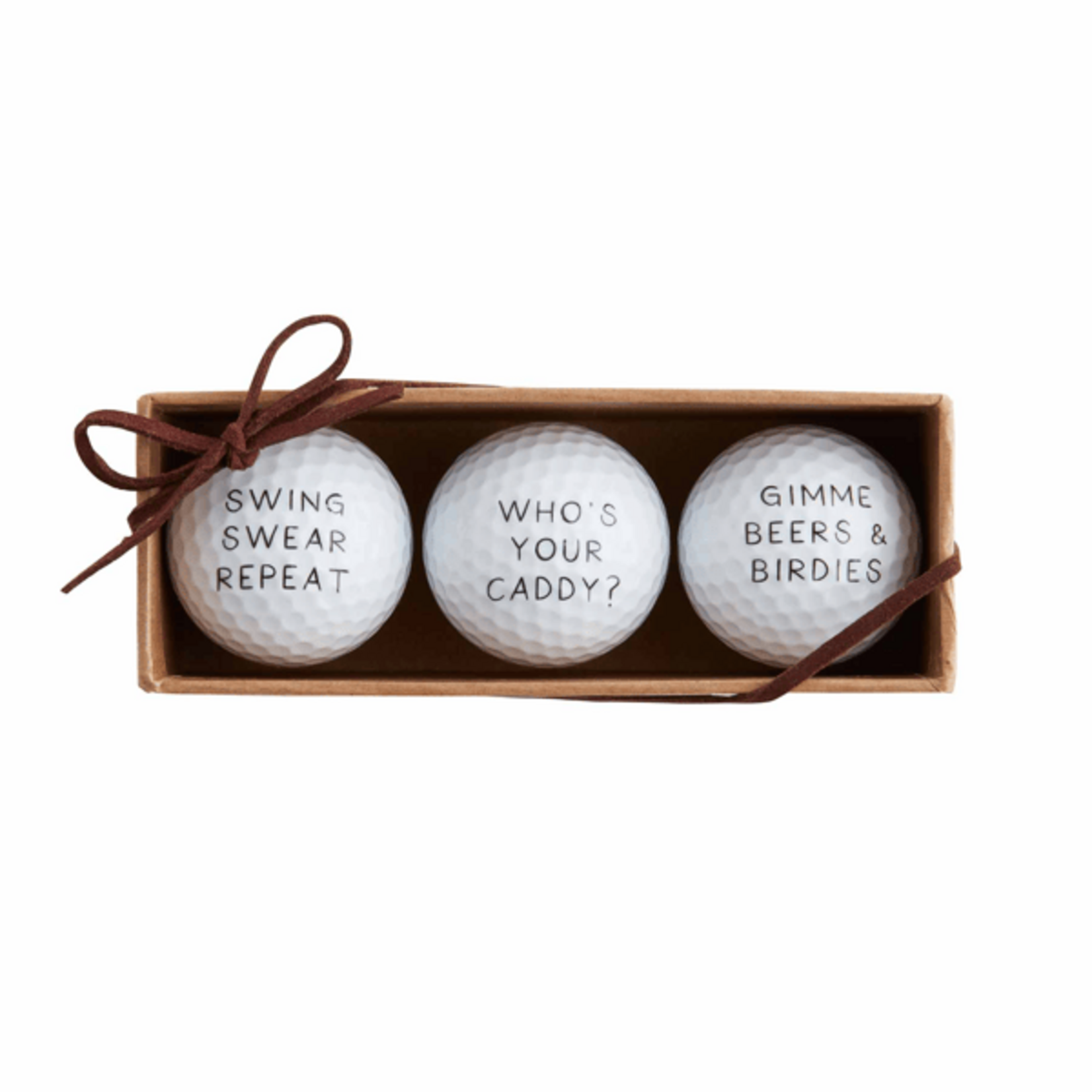 Mud Pie Mud Pie Golf Ball Set