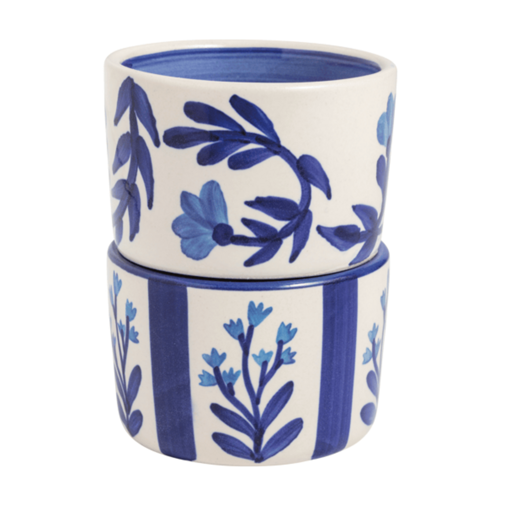 Mud Pie Blue Vine Tidbit Set