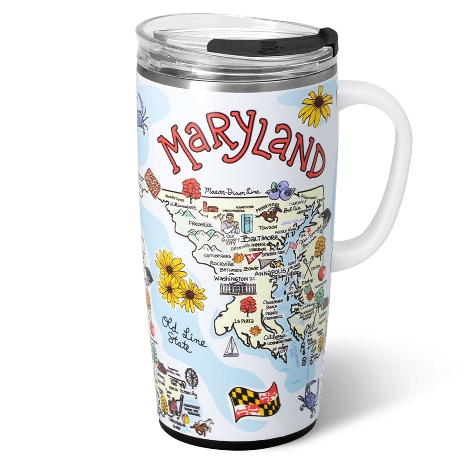 Swig Life Swig Travel Mug Maryland 22oz