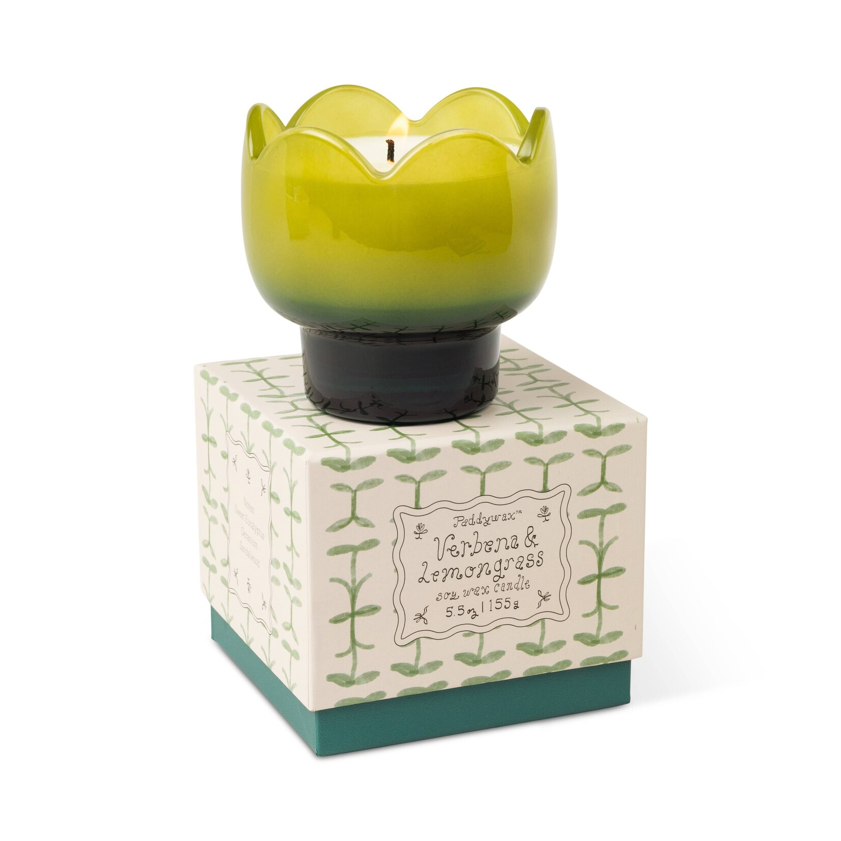 Paddywax Paddywax Tulip Glass Candle