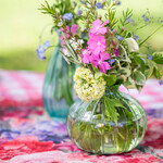 Talking Tables Talking Tables Round Glass Bud Vase