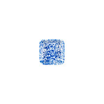 Crow Canyon Home Crow Canyon Home Blue Splatter Small Square Tray