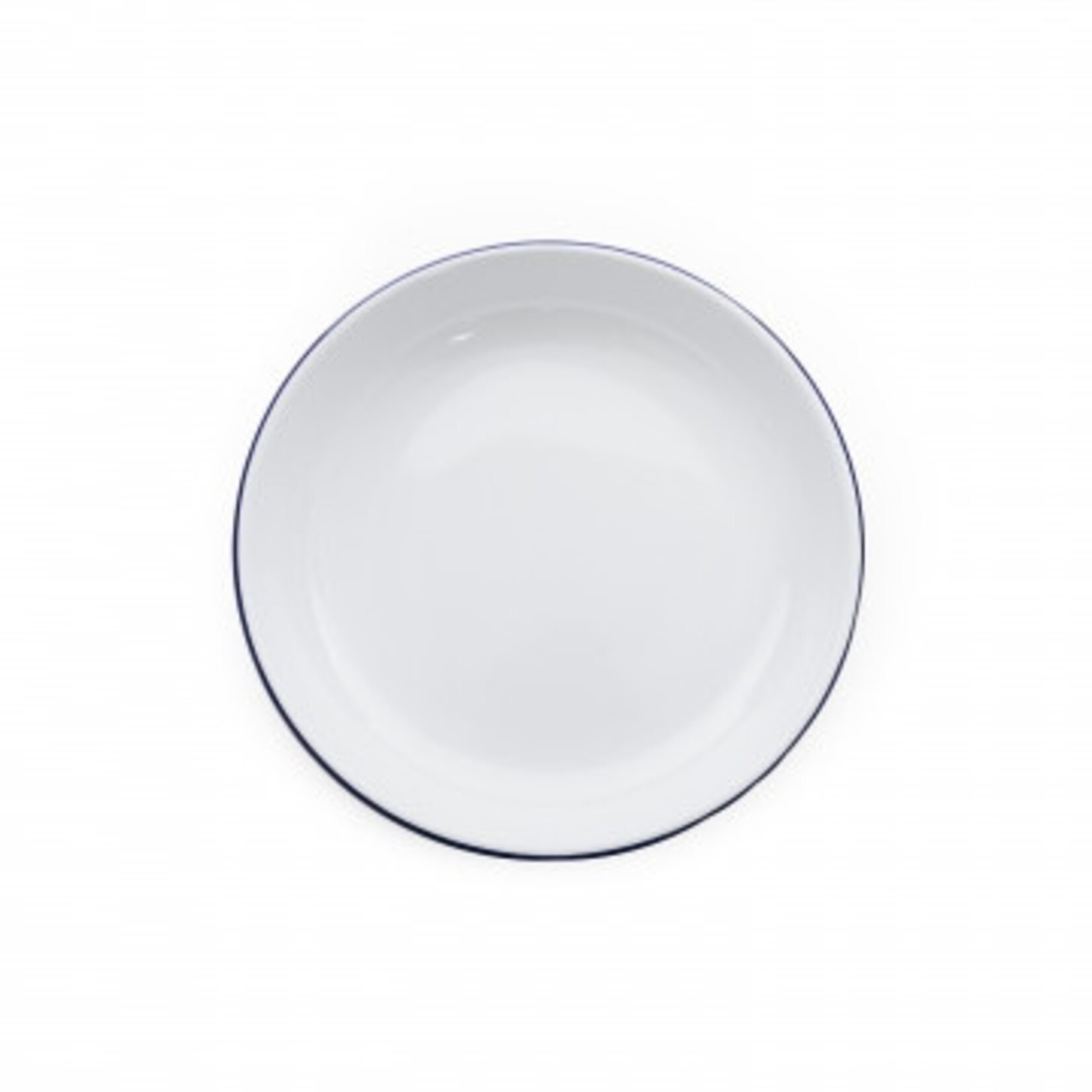 Crow Canyon Home Crow Canyon Home Blue Rim Vintage Pasta Plate