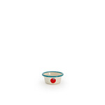Crow Canyon Home Dan Pelosi x Crow Canyon Home Tomato Ramekin - Turquoise Rim