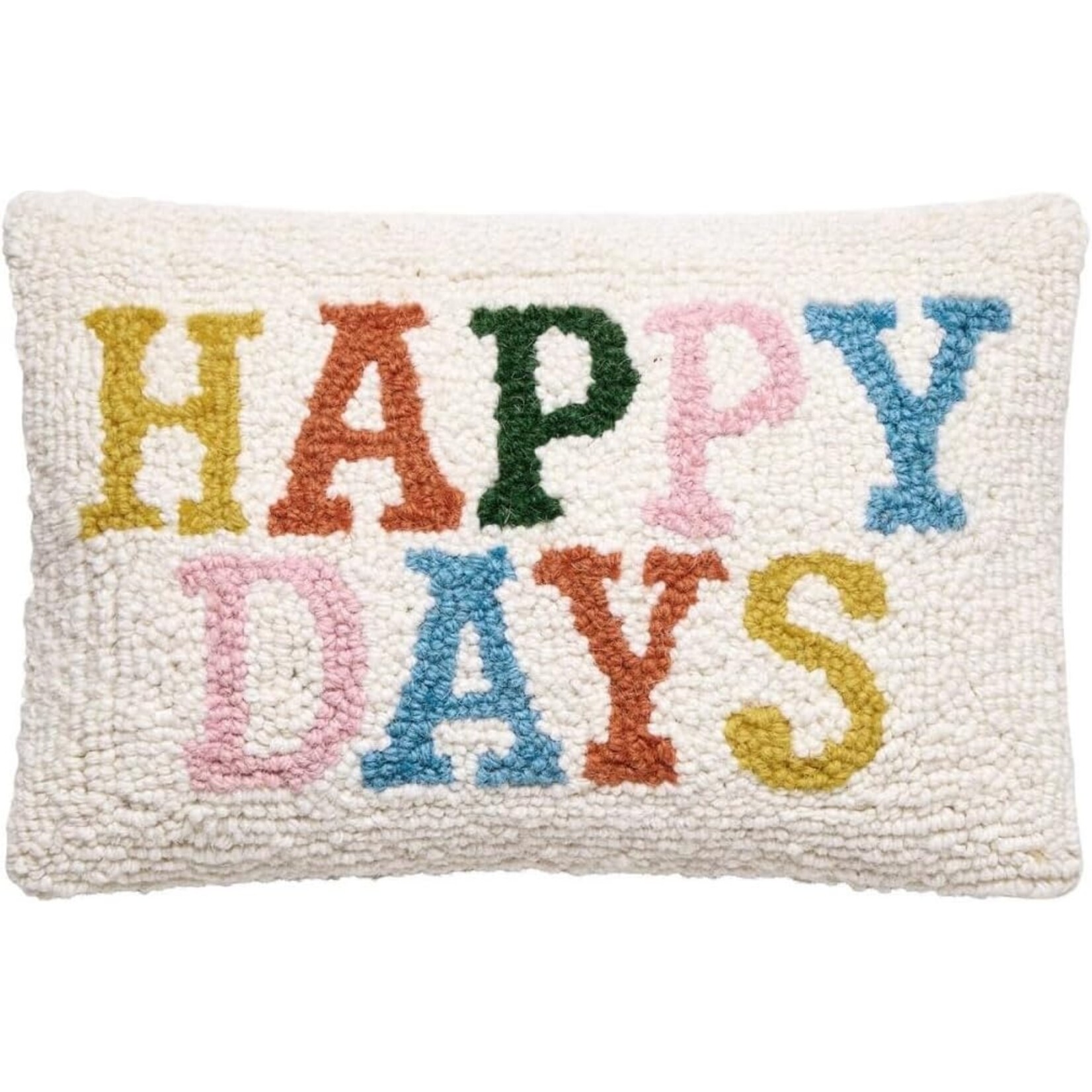 Peking Handicraft Happy Days Hook Pillow 8'X12'