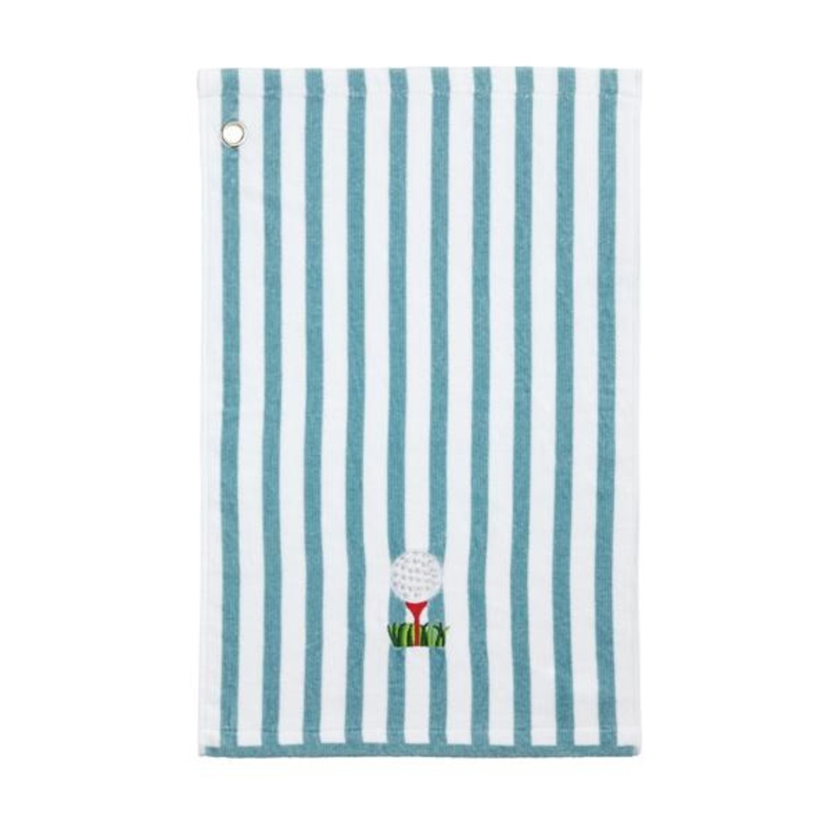 Mud Pie Ball & Tee Golf Bag Towel