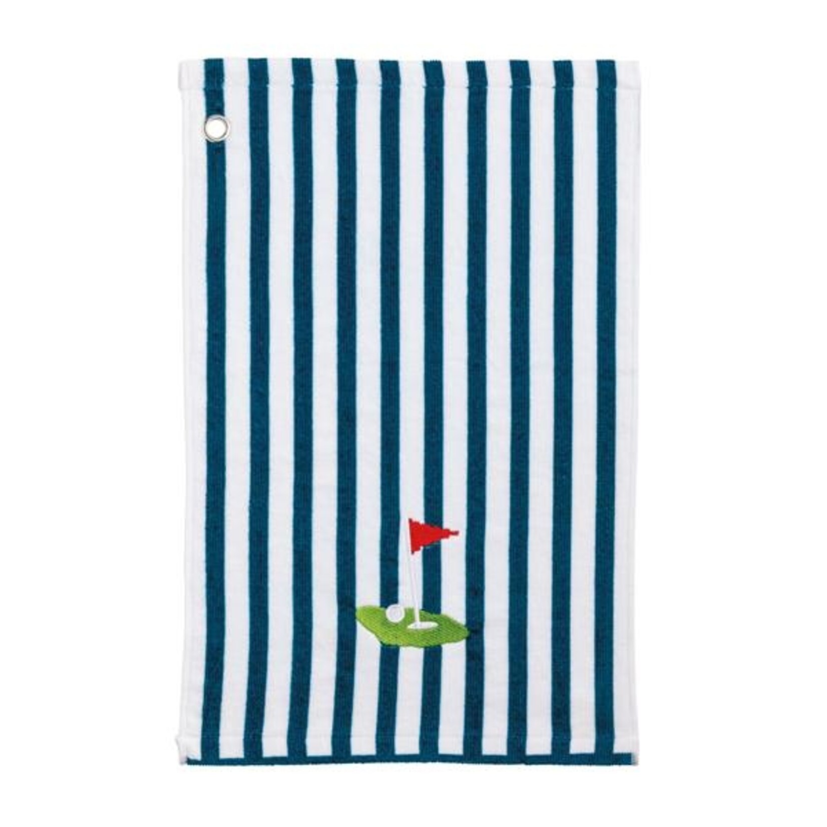 Mud Pie Golf Flag Bag Towel