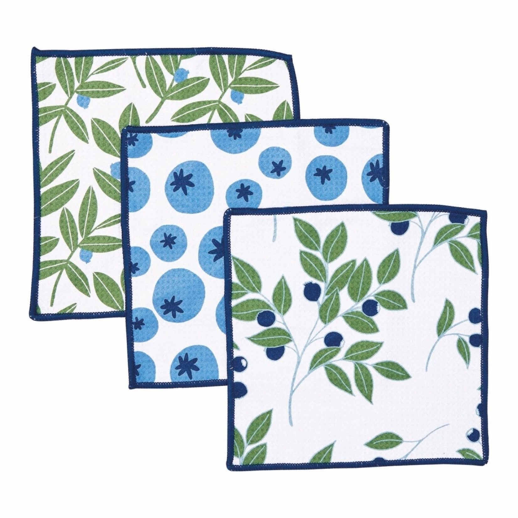 Rockflowerpaper Rockflowerpaper blu Dish Towels-  Set of 3