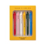 Snifty Teaching is a Work of Heart Pen Set