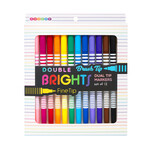 Snifty Double Ended Bright Dual Tip Marker Set of 12