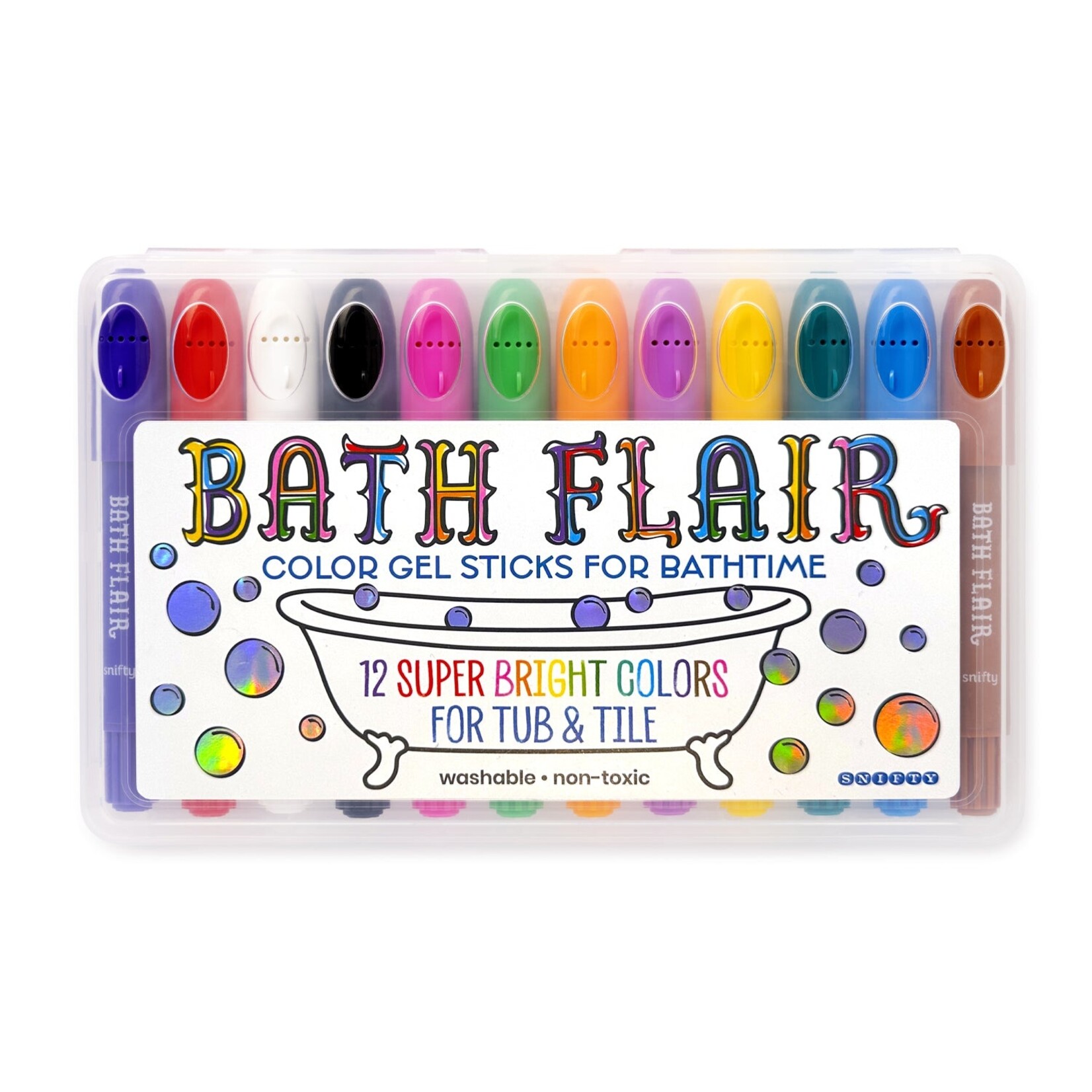 Snifty BATH FLAIR Bathtime Color Gel Sticks