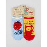 Blue Q Blue Q  Total Chunk/ I Run This Town Baby Socks