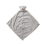 Angel Dear Angel Dear Gray Bear Lovie Blankie