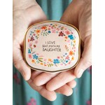 Natural Life Antiqued Tricket Bowl - Daughter