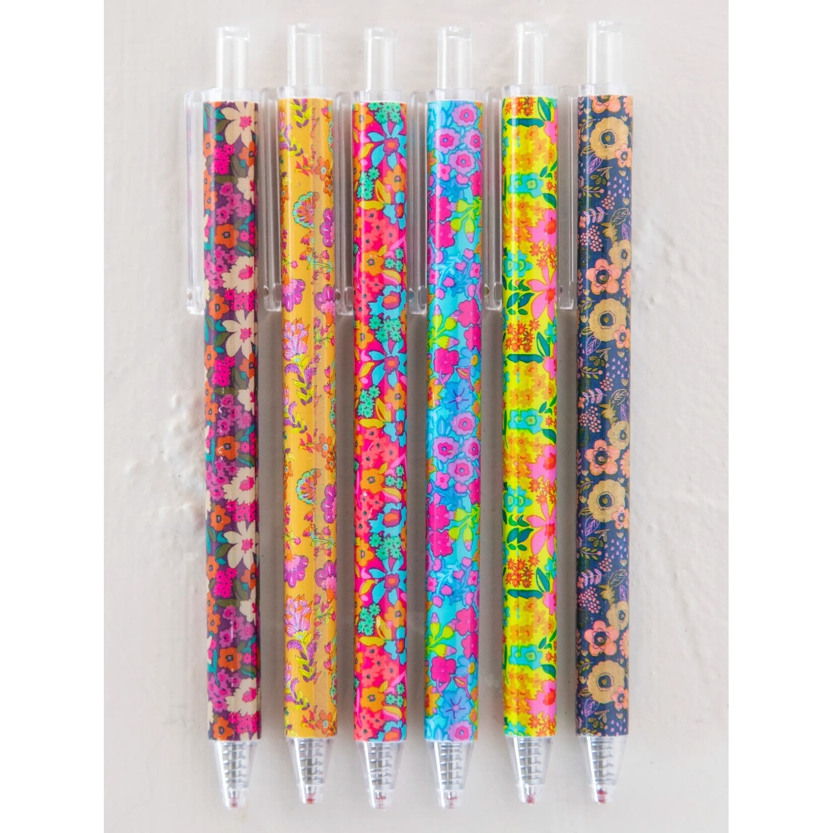 Natural Life Best Gel Pens Ever, Set of 6 Multicolored Ink