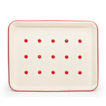 Crow Canyon Home Dan Pelosi x CCH Tomato Large Jelly Roll Tray