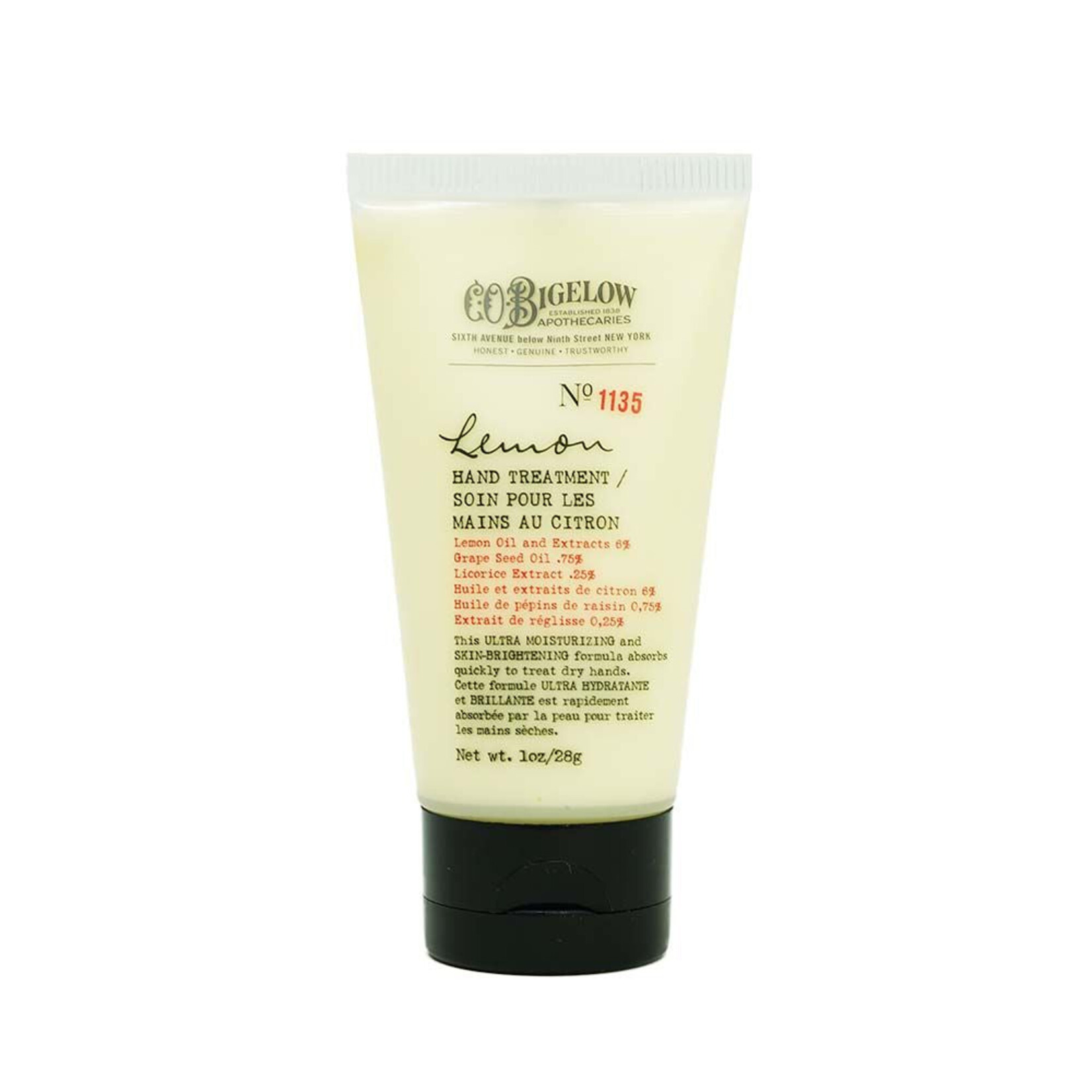 Bigelow Trading C.O. Bigelow Lemon Hand Treatment No. 1135 -  1 oz