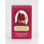 Blue Q Blue Q Nicknames For My Cat Vol. 5 3x5 Spiral Notebook