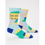 Blue Q Blue Q Cool-Ass Uncle M-Crew Socks
