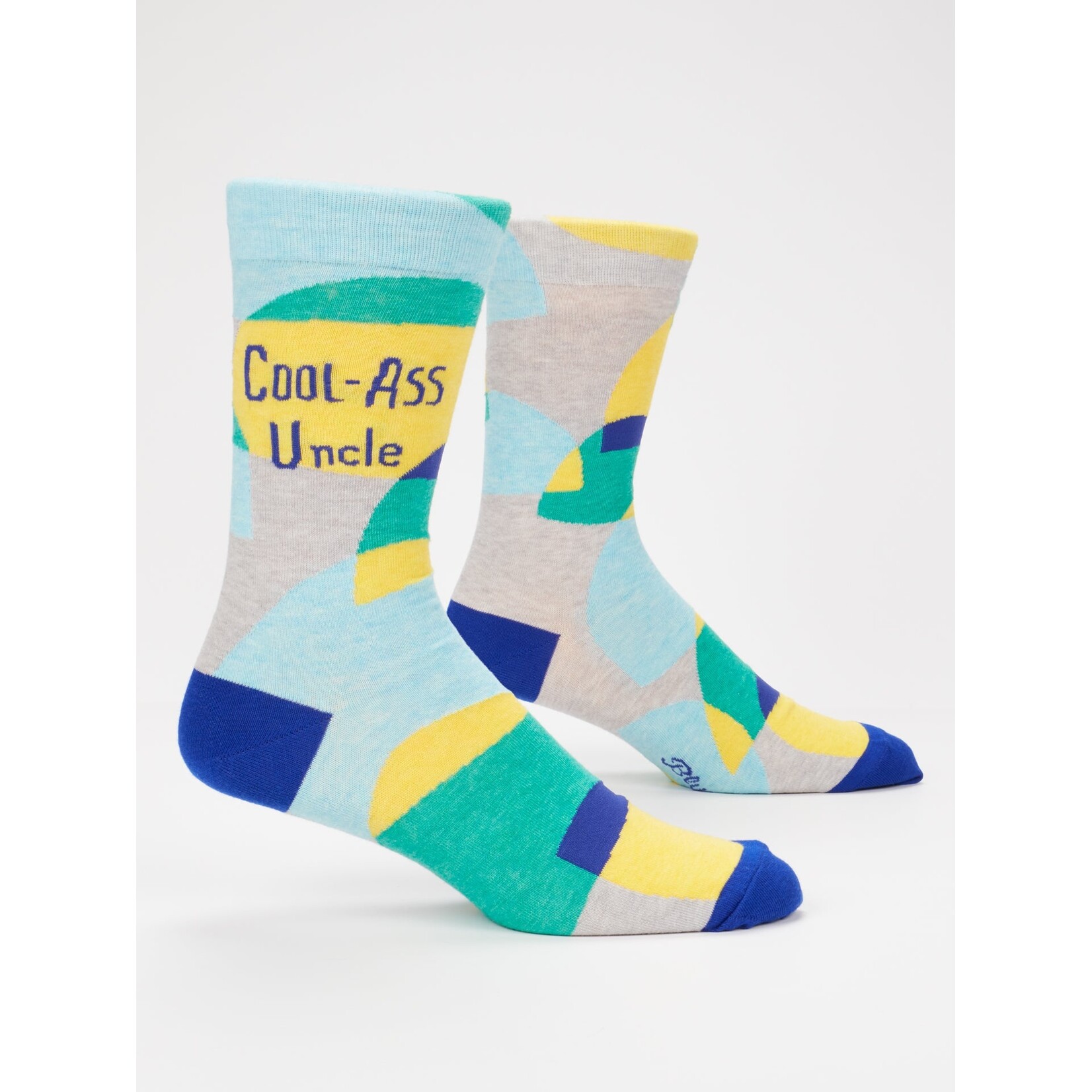 Blue Q Blue Q Cool-Ass Uncle M-Crew Socks