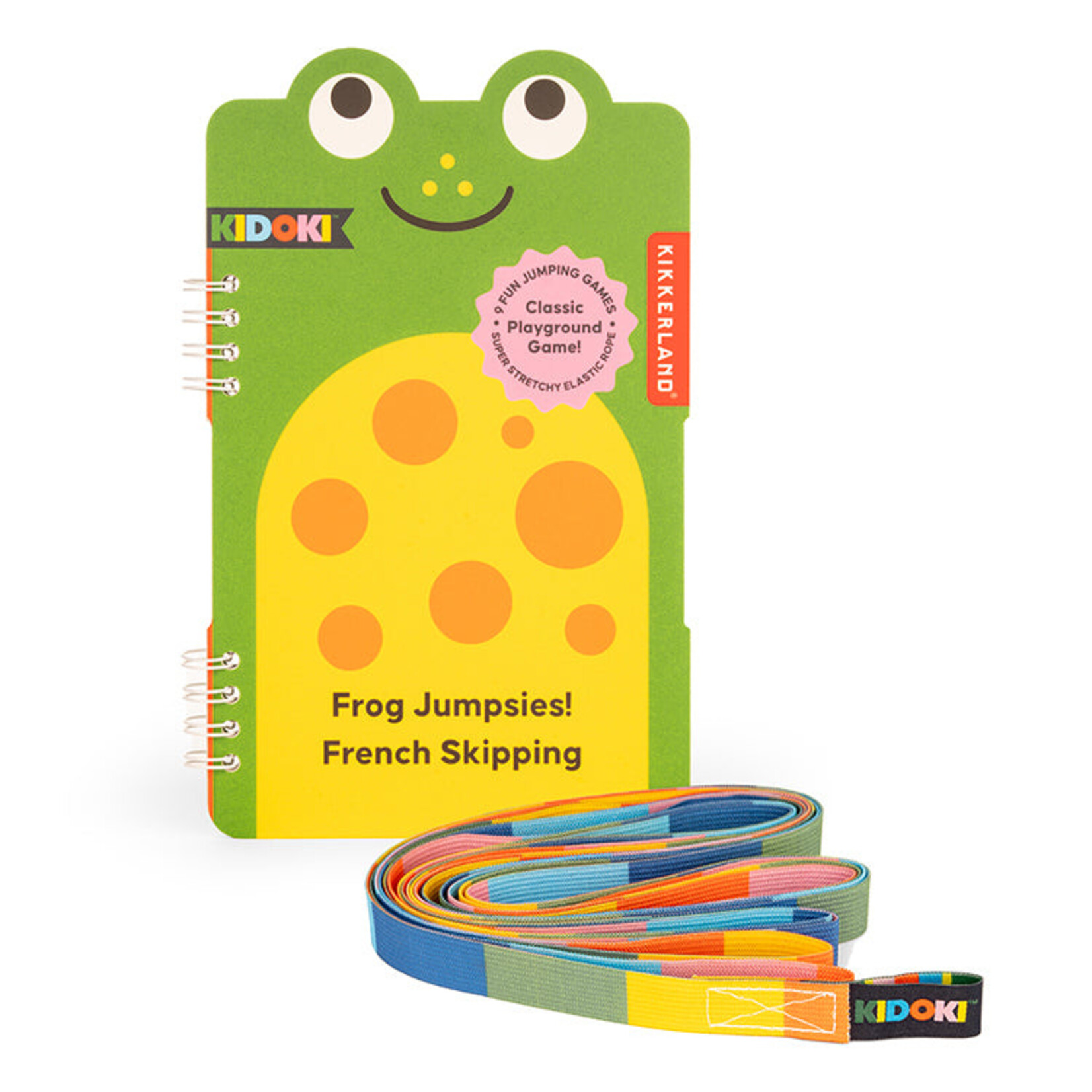 Kikkerland Kidoki Frog Jumpsies! French Skipping