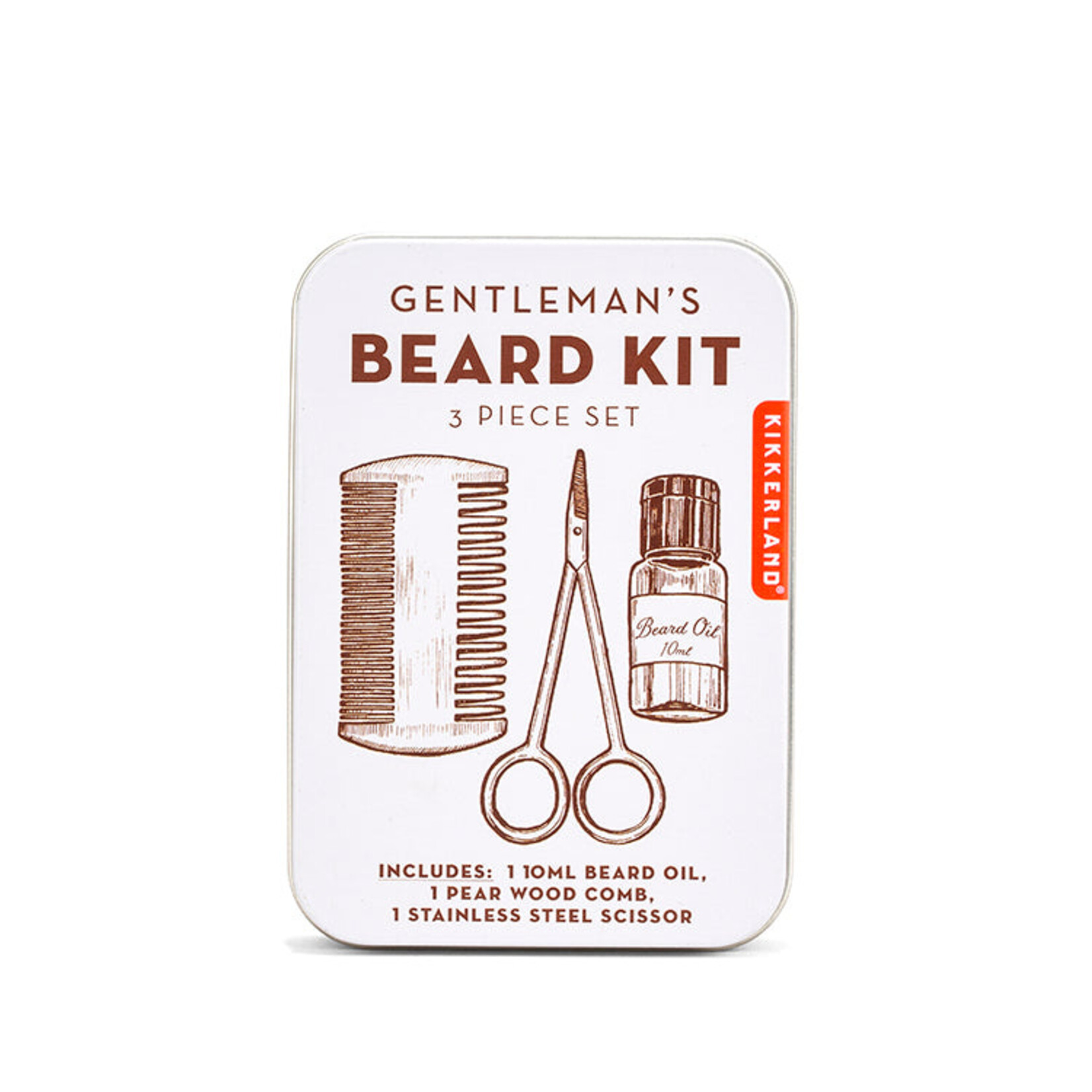 Kikkerland Gentleman's Beard Tin