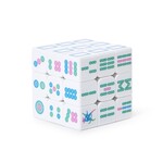 Two's Company Mah Jong Puzzle Cube