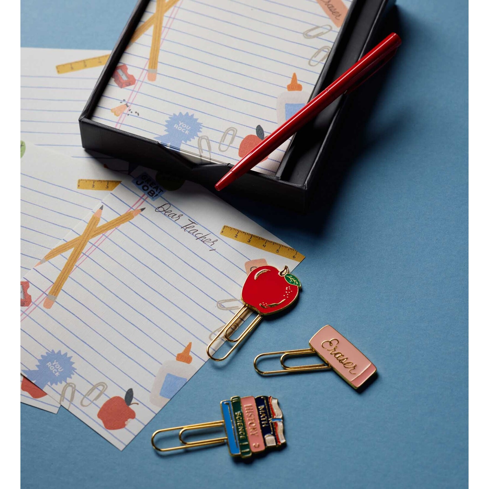 Rifle Paper Co. Schoolhouse Notes Writing Desk Set