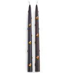 tag Candy Corn Hand Painted Taper Candles